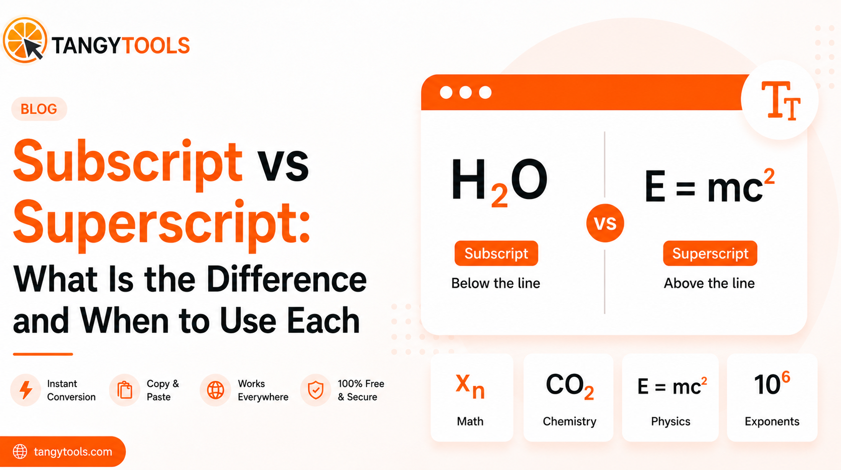 Cover for Subscript vs Superscript: What Is the Difference and When to Use Each